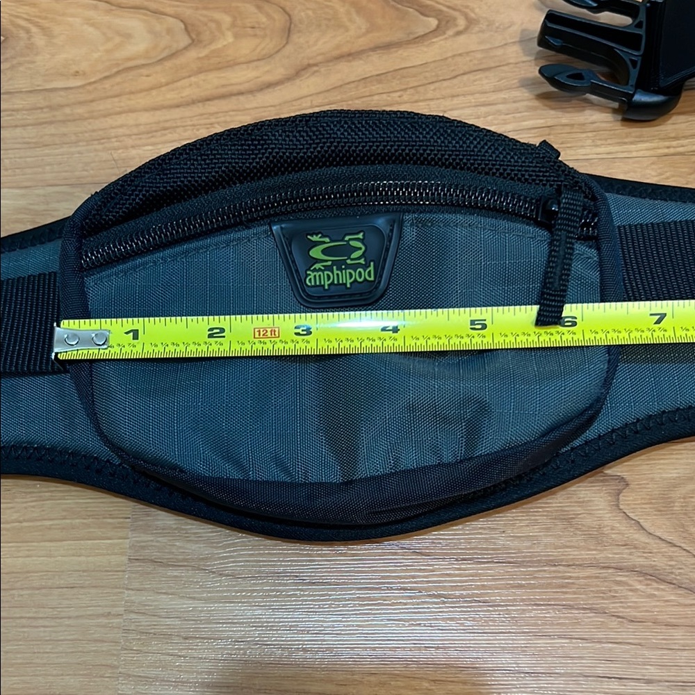 Amphipod Black and Gray Men's Waist Bag - Picture 13 of 16